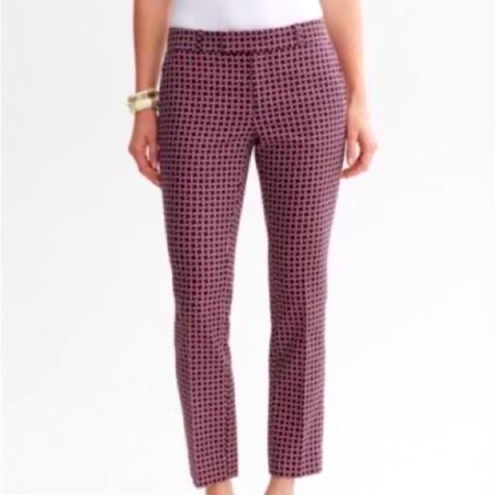 Banana Republic geometric print pants